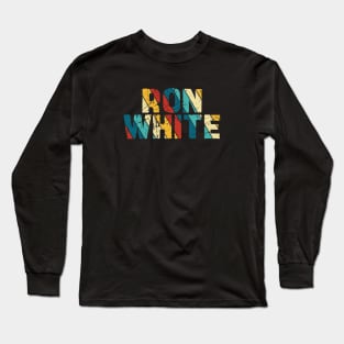 Retro Color - Ron White Long Sleeve T-Shirt